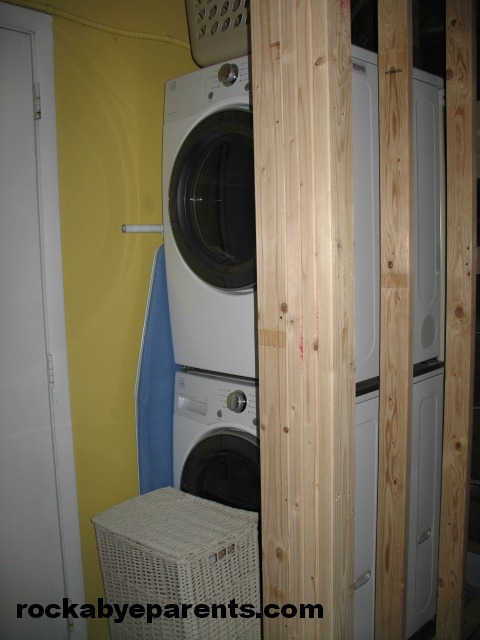 Washer and Dryer are now in their new location