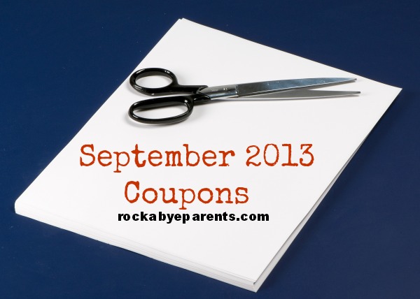 September 2013 Coupons