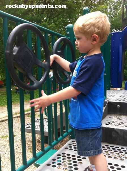 Playing at the Park