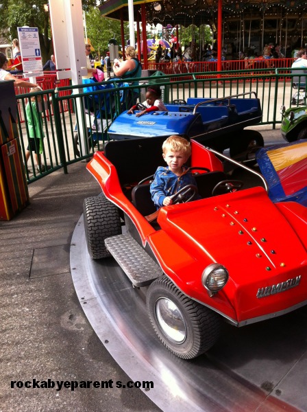 Riding by Himself