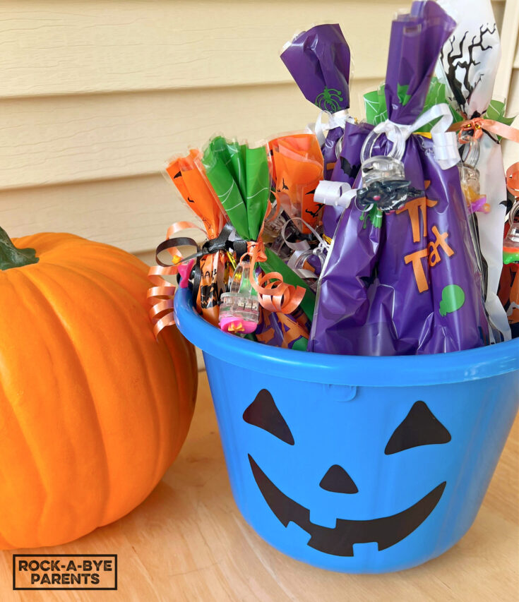 DIY Non-Candy Halloween Goody Bags